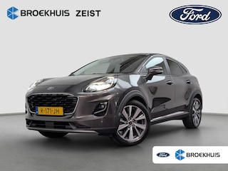 Ford Puma 1.0 EcoBoost Hybrid Titanium X | Half leder | LED verlichting | Privacy-glass | Apple carplay / Android auto | Parkeercamera