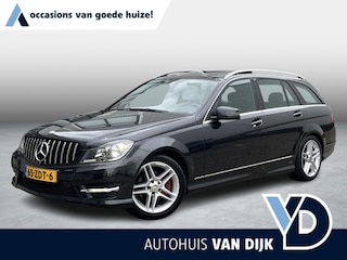 Mercedes-Benz C-klasse Estate 200 Business Class Avantgarde | NL Auto/2e Eig./AMG Sportpakket/Pano.Dak/Navi/Clima/Cruise/PDC
