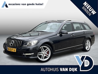 Mercedes-Benz C-klasse Estate 200 Business Class Avantgarde | NL Auto/2e Eig./AMG Sportpakket/Pano.Dak/Navi/Clima/Cruise/PDC