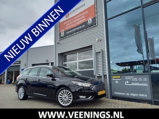 Ford Focus Wagon 1.0 Titanium 1e EIGENAAR - NL AUTO - CARPLAY / ANDROID - CLIMA - CRUISE - PDC V/A - AUTO PARK - LED -