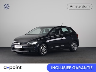 Volkswagen Polo 1.0 TSI Life Business 95 pk Automaat (DSG) | Verlengde garantie | Navigatie | Parkeersensoren | Adaptieve cruise control | LED koplampen | Autom. airco |