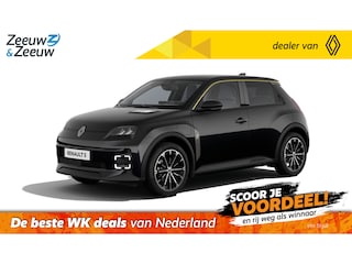 Renault 5 urban range techno 40 kWh NU met €3.660,- Zeeuw & Zeeuw voorraadkorting en met GRATIS 5 jaar fabrieksgarantie tot 160.000km | Pack Winter | Harman Kardon Audio | V2G Ready | Te financieren tegen 1,9% rente |