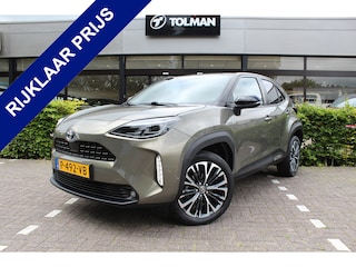 Toyota Yaris Cross 1.5 Hybrid Executive Bi-tone | Rijklaar | Panorama | Blind Spot | Head Up | JBL | Sensoren v+a | Stoelverw. | Apple/Android | Half-leder