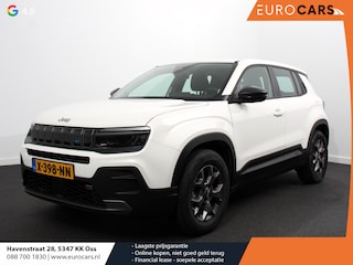 Jeep Avenger Longitude 54 kWh Navigatie Apple Carplay/ Android Auto Parkeersensor achter Cruise Control Stoelverwarming Full LED Virtual Cockpit Climate Control