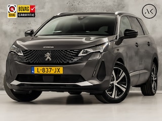 Peugeot 5008 1.2 PureTech GT 7 Persoons Automaat (APPLE CARPLAY, 1e EIGENAAR, GROOT NAVI, LEDER/ALCANTARA, 360 CAMERA, SPORTSTOELEN, KEYLESS, GETINT GLAS, ADAPTIVE CRUISE, NIEUWSTAAT)