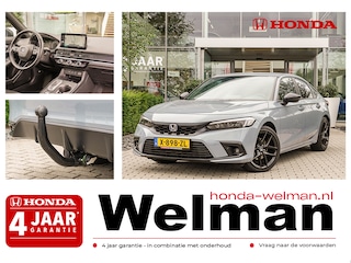 Honda Civic 2.0i e:HEV SPORT - AUTOMAAT - HYBRID - ALL WEATHERS - TREKHAAK