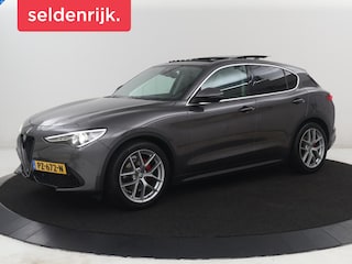 Alfa Romeo Stelvio 2.0 T AWD First Edition | Panoramadak | Leder | Stoel/stuur verwarming | Memory | Keyless entry | Bi-Xenon | EIBACH verlagingsveren | Camera | Park assist | Climate control |