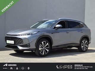 MG HS 1.5 Full Hybrid+ Luxury / Fabrieksgarantie tot 12-2032<150.000 km / Stuur- & Stoelverwarming / Elektrische achterklep / Rondomzicht camera / Apple Carplay Android Auto / Adaptief cruise control / Draadloze telefoon lader / Keyless Entry/Start /