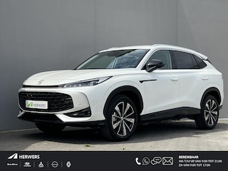 MG HS 1.5 Full Hybrid+ Luxury / Fabrieksgarantie tot 12-2032 / Automaat / Navigatie / Apple Carplay Android / Stuur- en stoelverwarming / Leder / Elektrisch stoelen & klep /