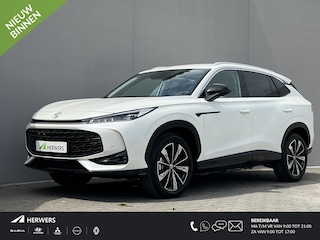 MG HS 1.5 Full Hybrid+ Luxury / Fabrieksgarantie tot 12-2032 / Automaat / Navigatie / Apple Carplay Android / Stuur- en stoelverwarming / Leder / Elektrisch stoelen & klep /