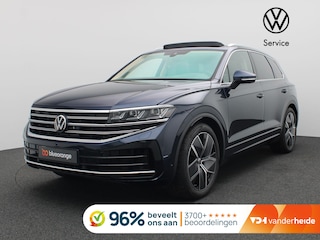 Volkswagen Touareg 3.0 TSi eHybrid 4MOTION Elegance 381PK DSG Panorama dak, Trekhaak, Luchtvering, Nachtzicht, Memorystoel, IQ Light, 21" Lmv, 360 Camera, Stoelverwarming v+a, Leder