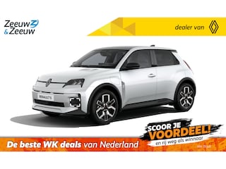 Renault 5 comfort range techno 52 kWh | NU met € 3.660,- Zeeuw & Zeeuw voorraadkorting en met GRATIS 5 jaar fabrieksgarantie tot 160.000km | Pack Winter | Unieke daksticker | V2G ready | Te financieren tegen 1,9% rente |
