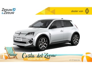 Renault 5 comfort range techno 52 kWh | NU met € 3.660,- Zeeuw & Zeeuw voorraadkorting en met GRATIS 5 jaar fabrieksgarantie tot 160.000km | Pack Winter | Unieke daksticker | V2G ready | Te financieren tegen 1,9% rente |