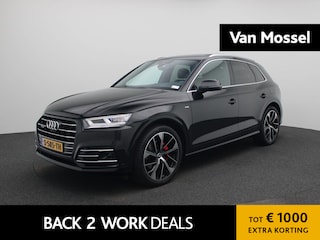 Audi Q5 55 TFSI e quattro Competition | Climate Control | Panoramadak | Lederen Bekleding | Sportstoelen | Stoelverwarming | Trekhaak |