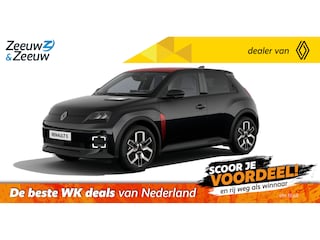 Renault 5 comfort range techno 52 kWh | NU met € 3.750,- Zeeuw & Zeeuw voorraadkorting en met GRATIS 5 jaar fabrieksgarantie tot 160.000km | Pack Winter | Unieke daksticker | V2G ready | Te financieren tegen 1,9% rente |