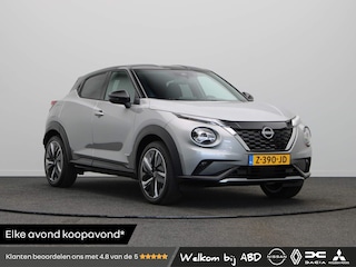 Nissan Juke 145pk Hybrid N-Design | Demo Voordeel | Achteruitrij Camera | Cruise Control | 19 Inch Lichtmetalen Wielen | Climate Control |
