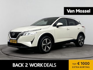 Nissan Qashqai 1.3 MHEV Xtronic N-Connecta | PANORAMADAK | 360 CAMERA | DIGITAAL DASHBOARD | DODEHOEK DETECTIE | CLIMATE CONTROL | PARKEERSENSOREN |