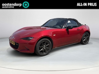 Mazda MX-5 1.5 SkyActiv-G 131 TS | Dealeronderhouden | Navigatie | Leder | Rijklaarprijs!