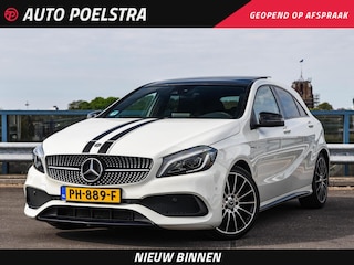 Mercedes-Benz A-klasse 180 d AMG White Art Edition Panoramadak Camera LED Stoelverwarming Sfeerverlichting Apple CarPlay/Android Auto Dealeronderhouden