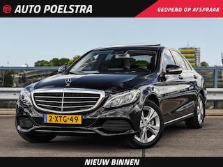 Mercedes-Benz C-klasse 220 CDI 170 PK Aut. Exclusive Schuifdak LED Sfeerverlichting Camera Stoelverwarming Trekhaak