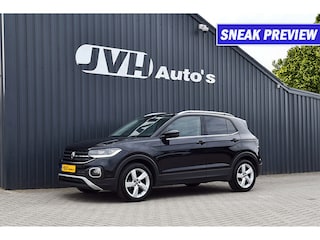 Volkswagen T-Cross 1.5 TSi 150pk AUT/DSG Sport Style 05-2022 | 1/2Leder | Full-LED | PrG | TH