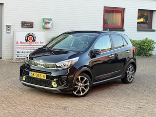 Kia Picanto 1.0 T-GDi 100pk 5-zits X-Line/ Camera achter/ DAB/ Apple Carplay/ Navigatie/ Stoelverwarming/ Origineel NL/ NAP