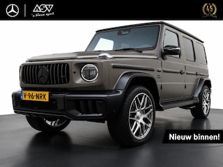 Mercedes-Benz G-klasse AMG 63 Grijs kenteken | Facelift | Schuifdak | Nappaleder Bekleding | Adaptive Cruise Control & Stuur Assistent | 360° Camera | Klasse 3 Alarm | 22" Multispaaks Gesmede AMG Velgen