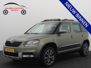 Skoda Yeti Outdoor 1.4 TSI Greentech Edition AUTOMAAT / TREKHAAK / COGNAC LEDER / PANORAMADAK / STOELVERW / NACI / CLIMA / PDC / BLUETOOTH / CRUISE / NL-AUTO