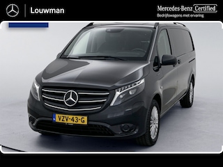 Mercedes-Benz Vito Lang 66 kWh DC 266km WLTP Snelladen Dubbele cabine Led Schuifdeur L+R Navigatie Cruise control