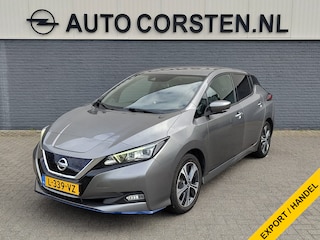 Nissan Leaf e+ N-Connecta 62kWh Adap.Cruise Warmtepomp Leder+Verwarmd 360°Camera Ecc Stuurverwarming Navi Apple Carplay/Android Auto Lmv Privacy Glas Isofix DAB Bluetooth Led Dodehoekdetectie 1e Eigenaar Origineel Nederlandse Auto