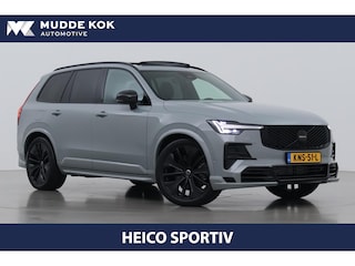 Volvo XC90 T8 Plug-in hybrid Ultra Black Edition | HEICO Sportiv | Luchtvering | Panoramadak | Bowers&Wilkins | 360° Camera | Massage | Head-Up