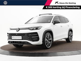Volkswagen Tayron 1.5 eTSI 204pk DSG R-Line Edition · Panoramadak · 360 Camera · Inklap. Trekhaak · Massagestoelen · Stuur- & Stoelverwarming · Garantie t/m 21-10-2030 of 100.000km