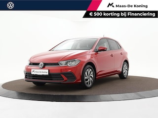 Volkswagen Polo 1.0 TSI 95pk Life · Apple/Android Car Play · ACC · Airco · DAB · P-Sensoren · Active Info Display · Garantie t/m 28-03-2028 of 100.000km