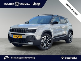 Jeep Avenger Summit 54 kWh | 8 JAAR GARANTIE! | SCHUIF/KANTELDAK | WARMTEPOMP | STOELVERW. | CARPLAY/ANDROIDAUTO | CAMERA | NAVIGATIE