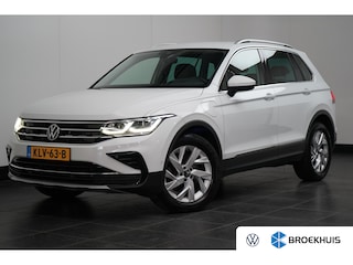 Volkswagen Tiguan Elegance eHybrid | ACC | Achteruitrijcamera | Elektrische achterklep | Stoelverwarming | Elektrisch wegklapbare trekhaak | Dode hoek detectie