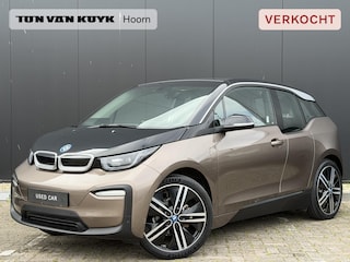 BMW i3 Executive Edition 120Ah 42 kWh 310KM range, SOH 91%  Cruise Control, BT-Audio, Leer, Stoel verw, Parkeersensoren rondom, hout inleg