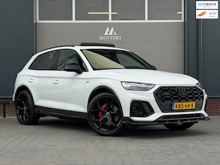 Audi Q5 55 TFSI e S edition|2021|Pano|3x S-line|Stoelventilatie en verwarming|Head-up|Trekaak|B&O|360 Camera|S line|21" LMV