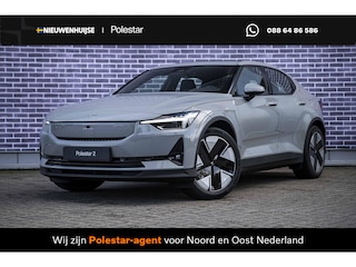 Polestar 2 Long Range Single Motor Prime 82 kWh | Pilot assist | 360 camera met parkeerhulp | BLIS | Cross Traffic Alert | Rear collision warning | Panoramadak | Harman Kardon premium sound | Volledig verstelbare voorstoelen | Polestar digital key | LED mistlampen met bochtverlichting | Elektr. bedienbare achterklep met voetsensor | Warmtepomp | stoelverwarming achterin | Verwarmd stuurwiel |