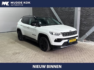 Jeep Compass 4xe 240 Plug-in Hybrid Electric S | ACC | Panoramadak | 360° Camera | Trekhaak | Stoel+Stuurverwarming | Alpine Audio