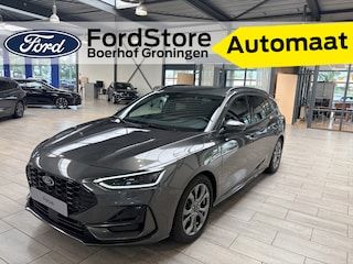 Ford Focus Wagon EcoBoost Hybrid 155 pk ST-Line | Winterpack | AGR | Adapt. cruise | El. a. klep | Matrix LED | Groot scherm | 4 seiz. banden