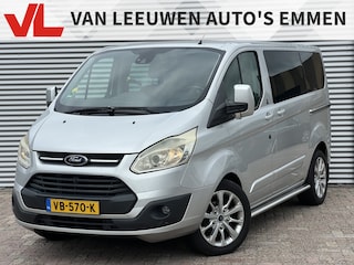 Ford Transit Custom 270 2.2 TDCI L1H1 Limited DC | Nieuw Binnen | Marge | Leer | Navigatie | Cruise Control | PDC | Dubbele Schuifdeur