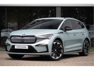 Skoda Enyaq iV 80 Sportline Business | HUD | 21" | Stoel- Stuurverw | ACC | Camera