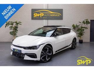 Kia EV6 GT-Line 77.4 kWh | 20 inch | HUD | 360 | Pano | Sfeerverlichting | Stoelventilatie | Navi | Cam | Elektr stoelen