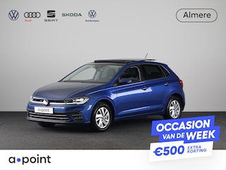 Volkswagen Polo 1.0 TSI Style 110PK DSG (Automaat) | Panoramadak | Carplay | Climatronic | Stoelverwarming |