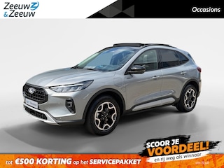 Ford Kuga 2.5 PHEV Active X | NL auto | Automaat | Pano dak | Adapt. Cruise control | BLIS | Winter pack | AGR voorstoelen | Elektr. inklapbare trekhaak | Elektr. Achterklep | B&O audio | Parkeersensoren voor en achter | Achteruitrijcamera | 1 eigenaar | Bovag garantie |