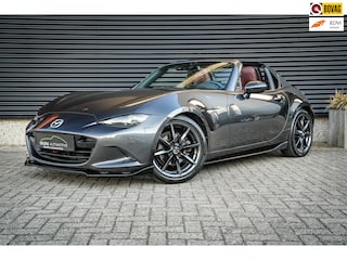 Mazda MX-5 RF 2.0 SkyActiv-G 160 GT-M | BOSE | CRUISE | NAVI | LEDER | STOELVERW. | PDC | MACHINE GREY | MOOI! |