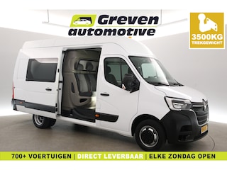 Renault Master T35 2.3 dCi 145pk L3H3 DL | DC | 6 Zits | 3500kg Trekgew. | Trekhaak | Airco | Camera | Cruise | Carplay