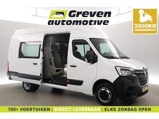 Renault Master T35 2.3 dCi 145pk L3H3 DL | DC | 6 Zits | 3500kg Trekgew. | Trekhaak | Airco | Camera | Cruise | Carplay