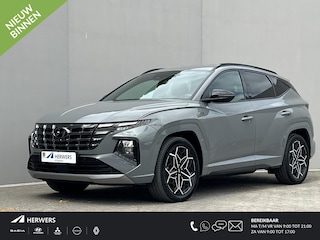 Hyundai Tucson 1.6 T-GDI PHEV N Line 4WD / Fabrieksgarantie tot 05-2027 / Afn. trekhaak 1.350 kg / Navigatie / Apple Carplay Android / Stuur- stoel- & achterbankverwarming / Stoelventilatie /