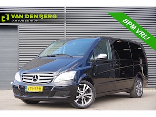 Mercedes-Benz Viano 3.0 CDI V6 AUT. XENON, SCHUIF/KANTELDAK, LUCHTVERING, LEDER, 2X SCHUIFDEUR, CRUISE, PDC, DUBBELE CABINE, DUBBEL CABINE